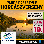 Páros Freestyle Horgászverseny
