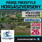 Páros Freestyle Horgászverseny
