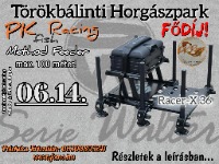 PK fish Racing Serie Walter X 36 ládás Törökbálinti Method Verseny (100 méter limit)
