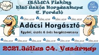 ITALICA Fishing-Első Úszós Horgászkupa Versenysorozat 6. Forduló Adácsi Horgásztó