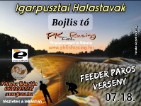 PK fish Racing bojlis tavi páros Feeder